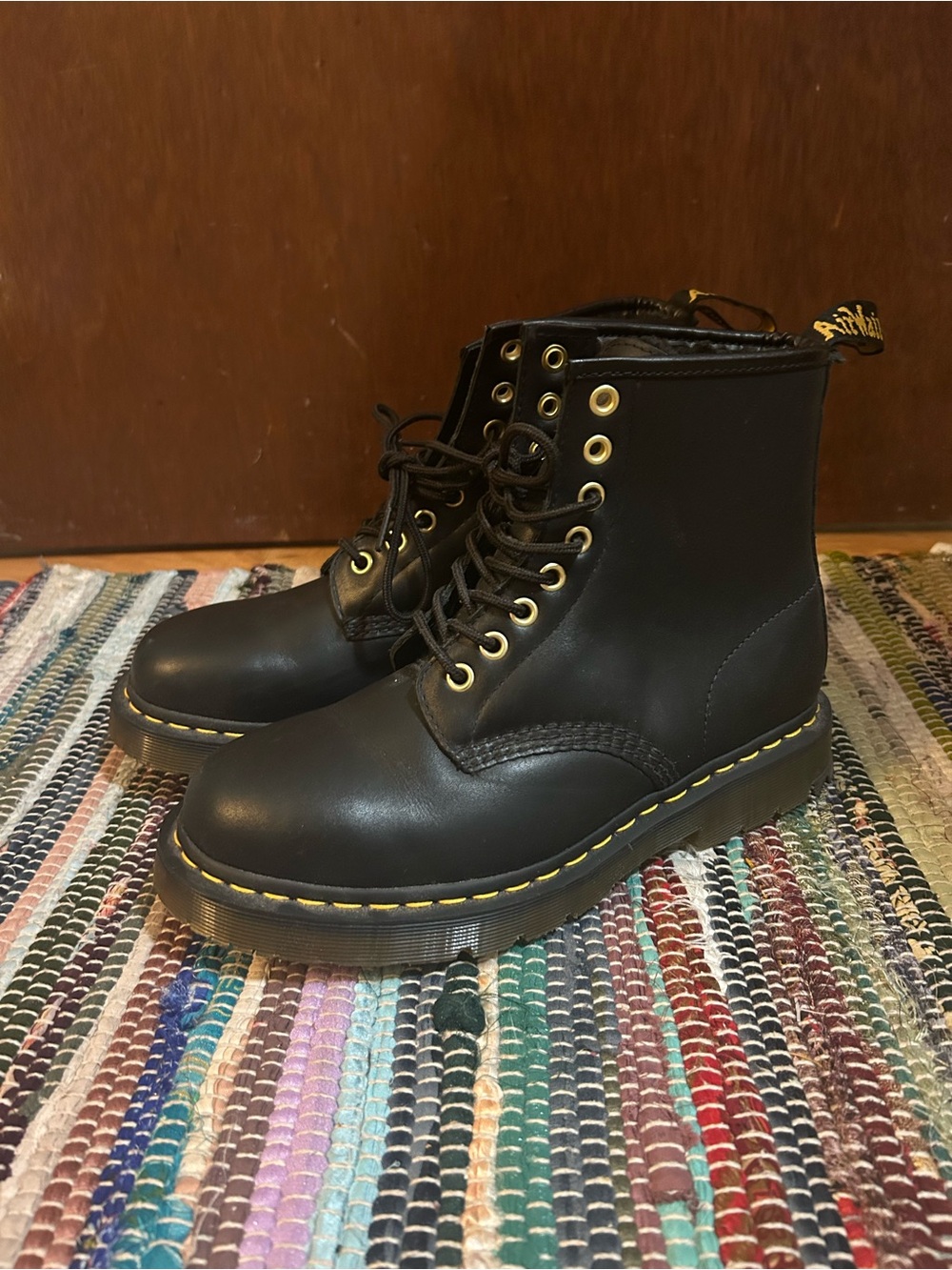 Dr. Martens 1460 fleece-lined boots